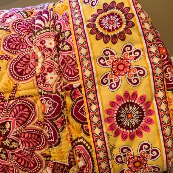 Vera Bradley Bali Gold Small Weekender - Picture 5 of 10